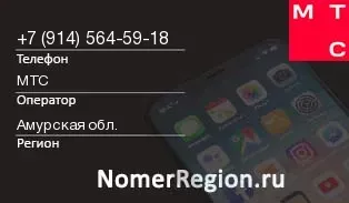 Кто звонил с 9145645918 - регион и оператор